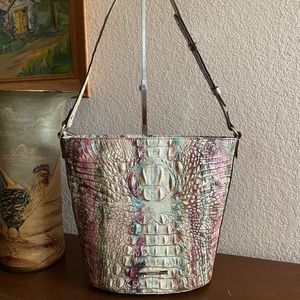 Brahmin Quinn Melbourne Shoulder Bag Amethyst